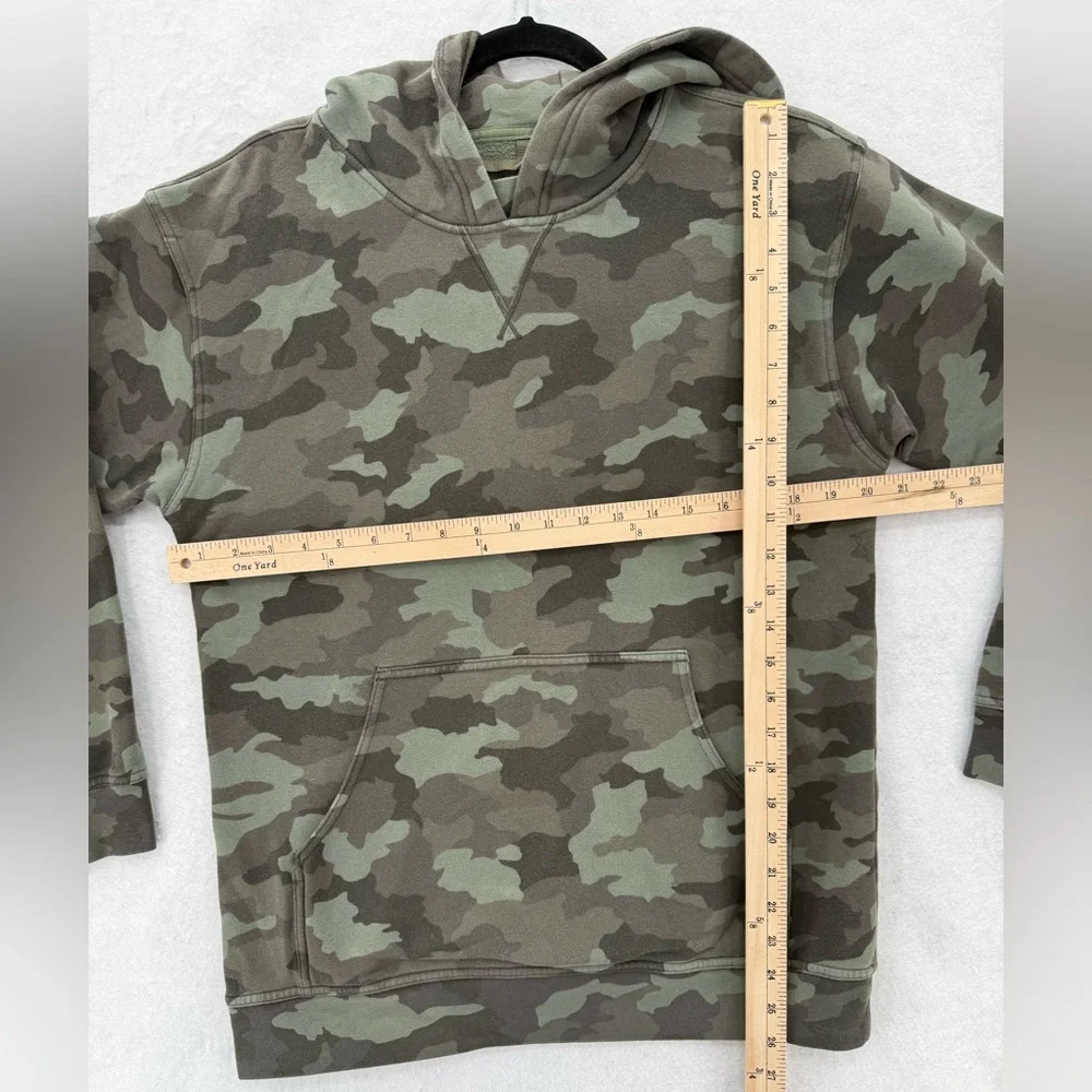 Lululemon All Yours Hoodie *Fleece Heritage 365‎ Camo Green Twill Multi Size 8